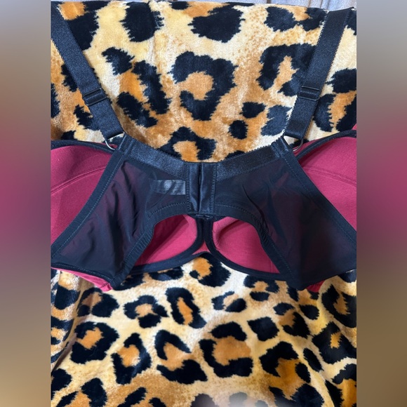 CHARLOTTE UNDERWIRE PADDED BRA - RIO RED - Picture 9 of 11